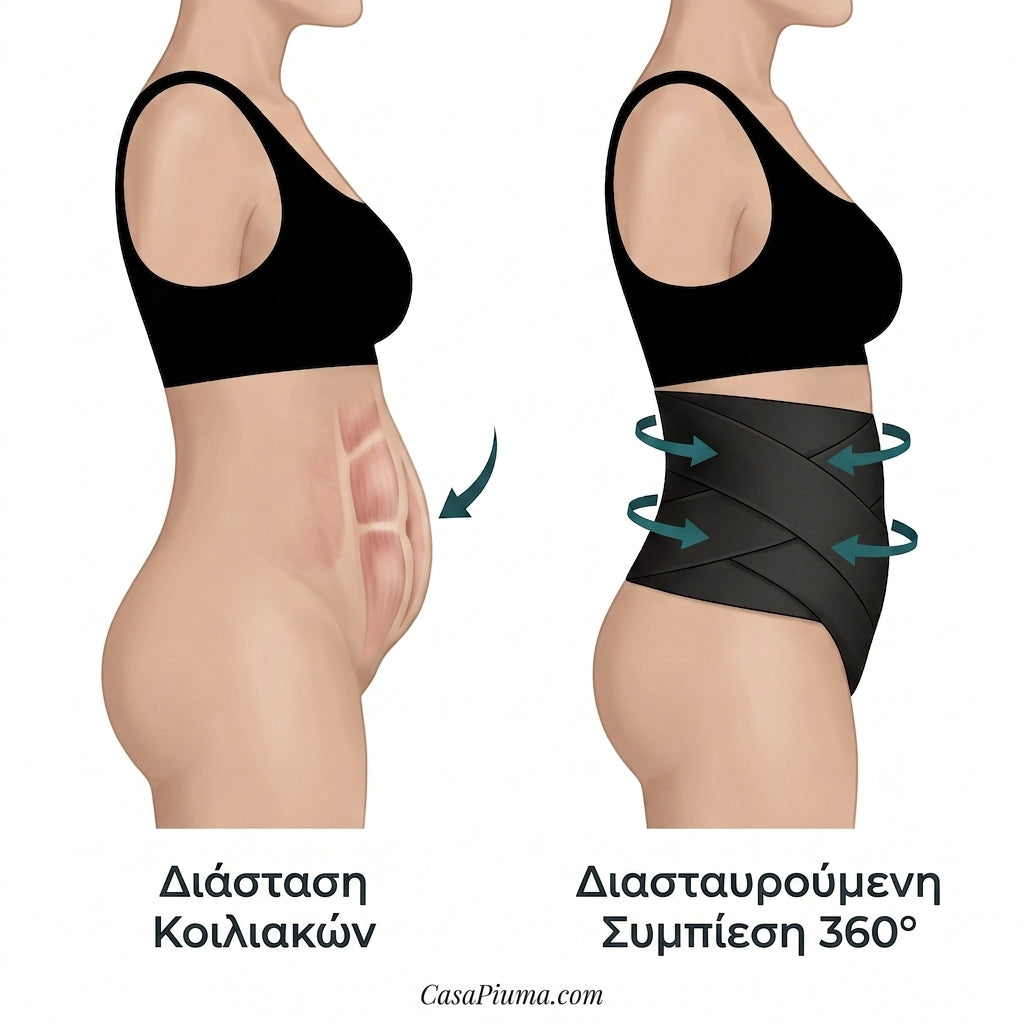 Τι κάνει πραγματικά η εγκυμοσύνη στο κοιλιακό τοίχωμα