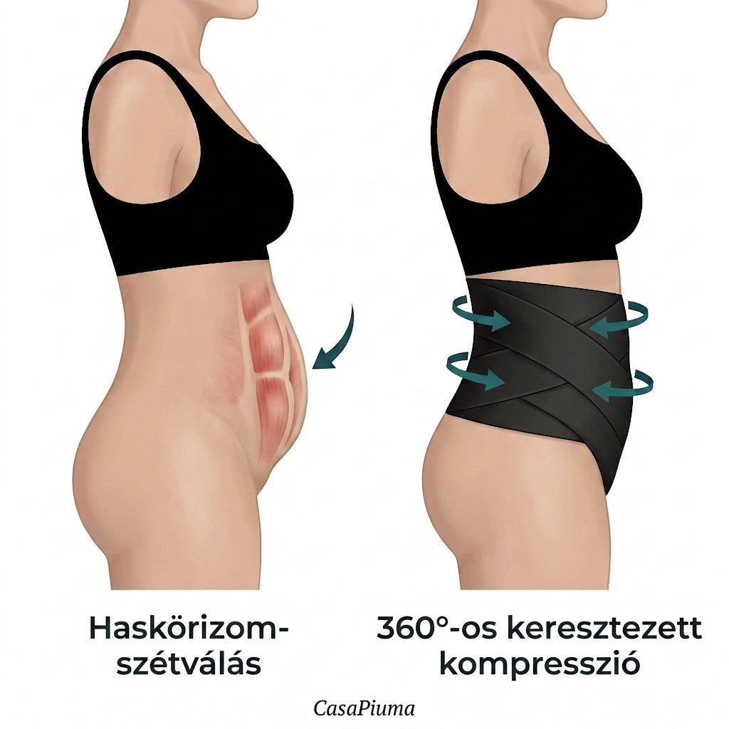 Amit a terhesség valójában tesz a hasfallal