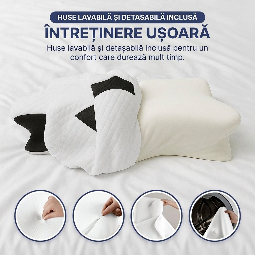 Întreținere ușoară — husă lavabilă detașabilă