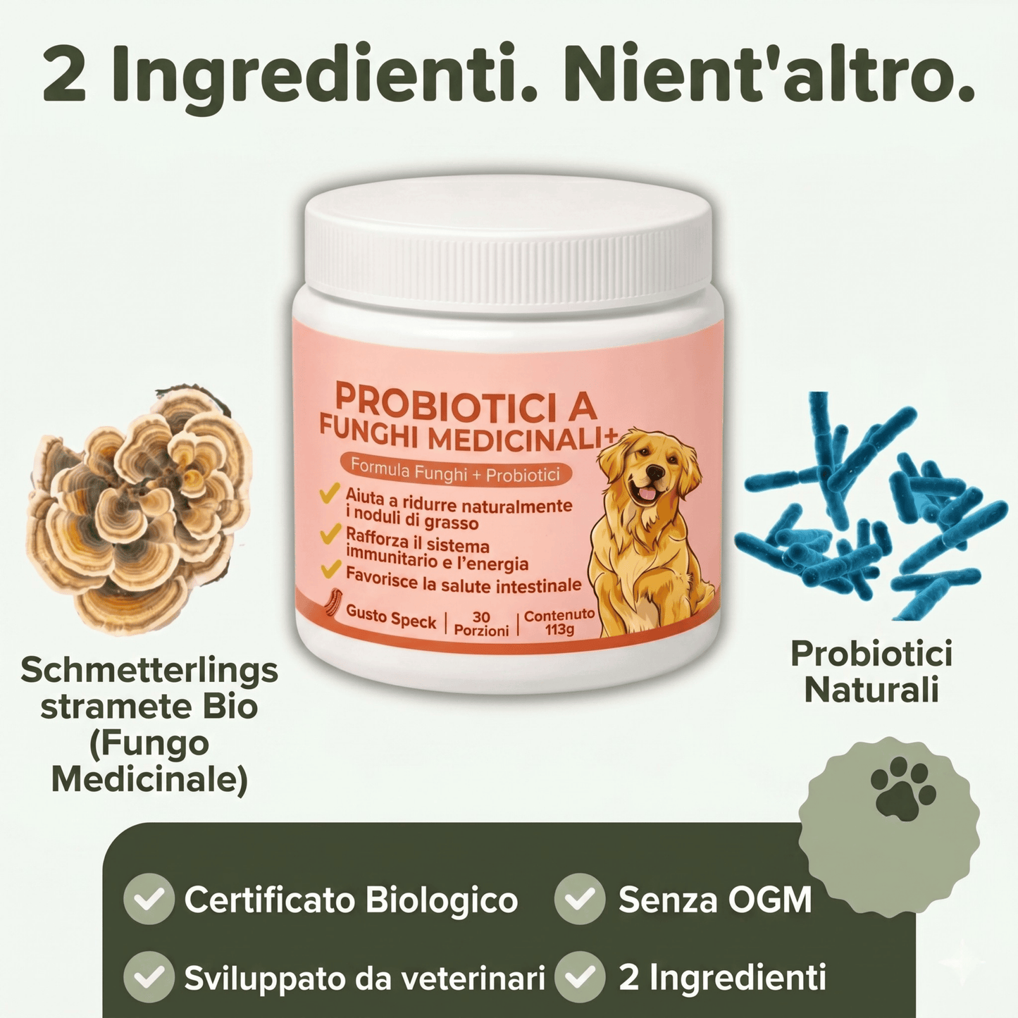 PeloVital: Coda di Tacchino + Probiotici