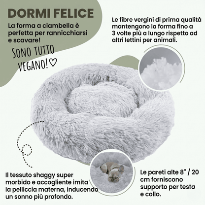 CUCCIA RILASSANTE PER CANI