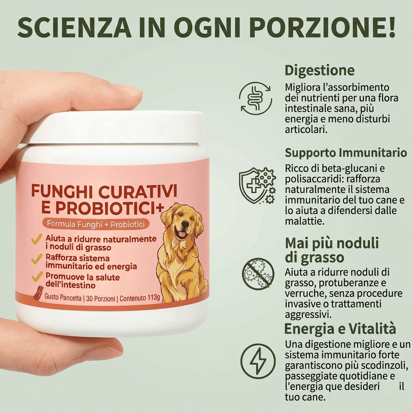 PeloVital: Coda di Tacchino + Probiotici