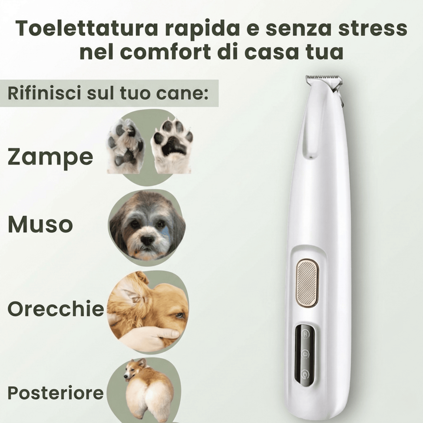 PawTrim Pro™ - Cura delle Zampe Indolore in Pochi Secondi