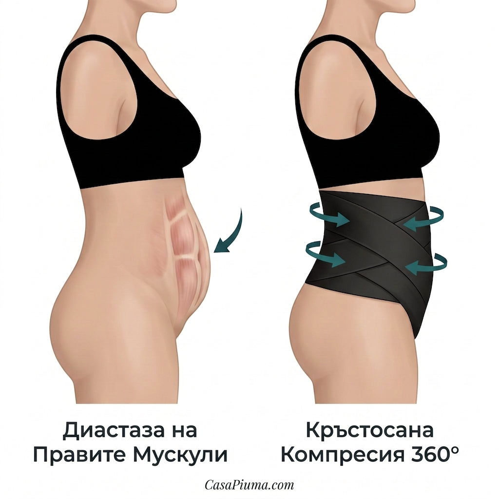 Какво всъщност прави бременността с коремната стена