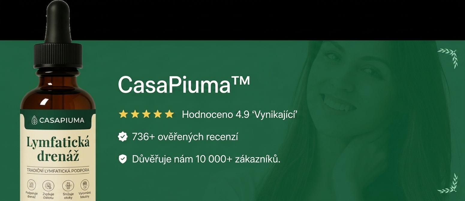 Kapky na lymfatickou drenáž