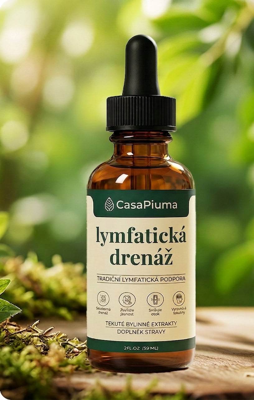 Kapky na lymfatickou drenáž