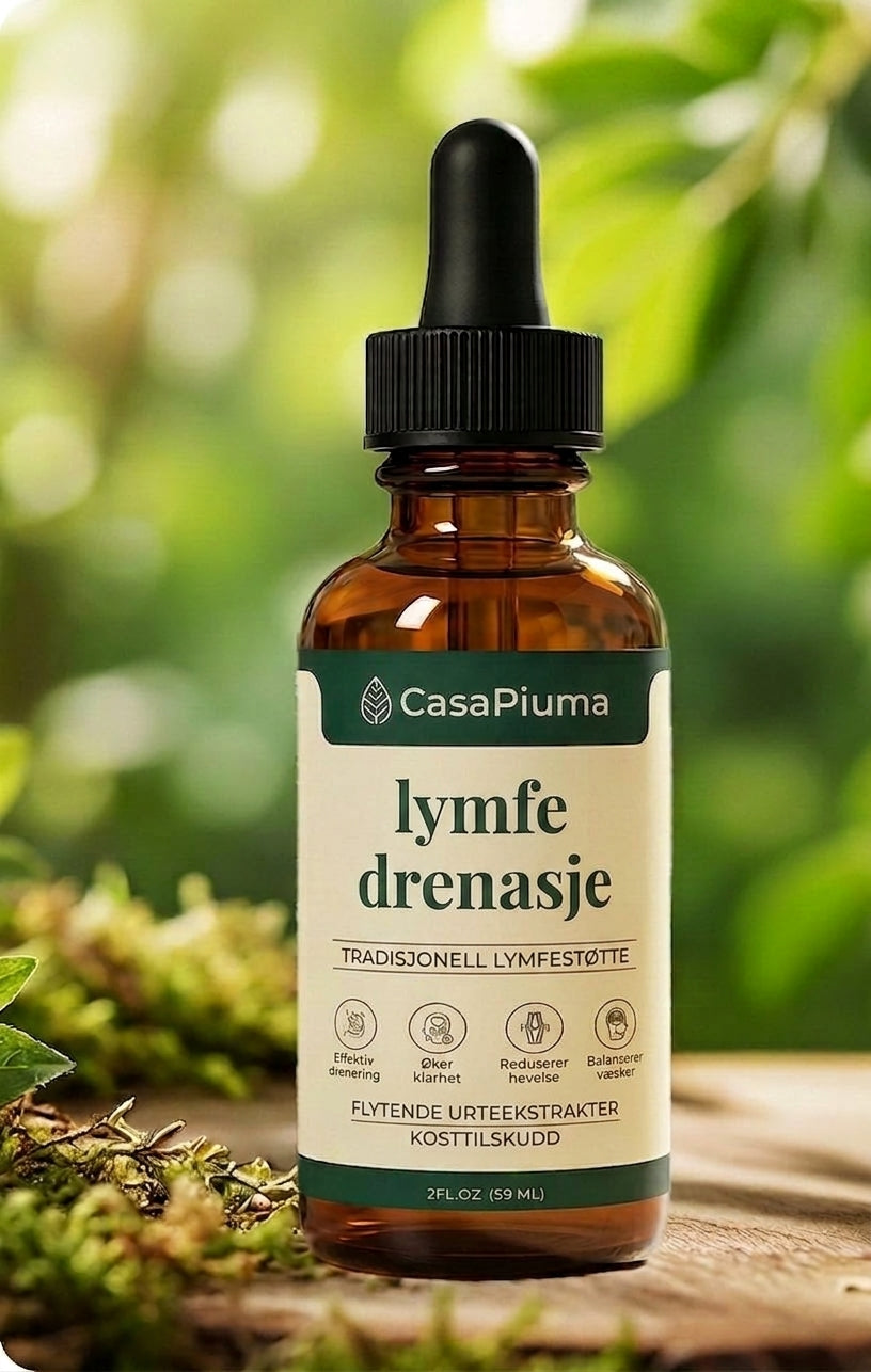 Dråper for lymfedrenasje