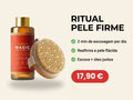 Ritual Pele Firme: escova + óleo