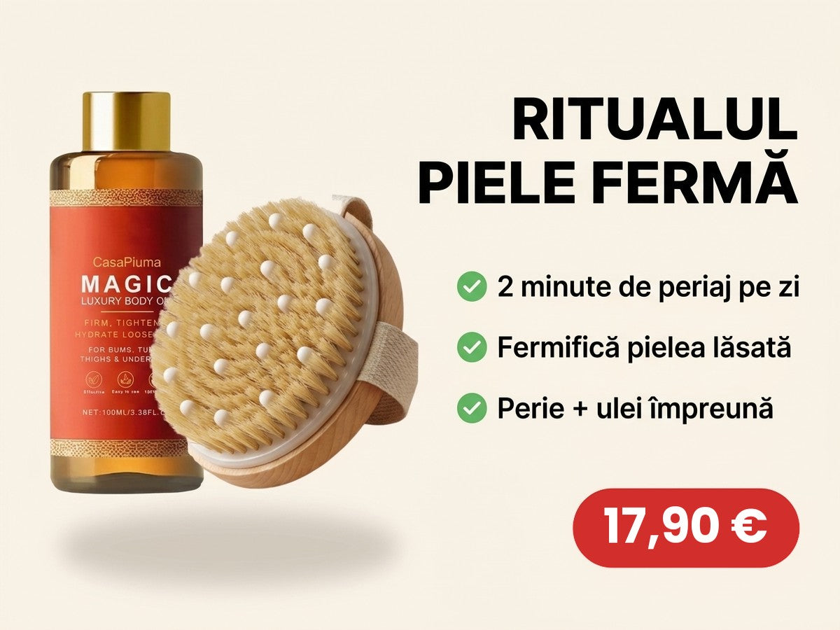 Ritualul Piele Fermă: perie + ulei