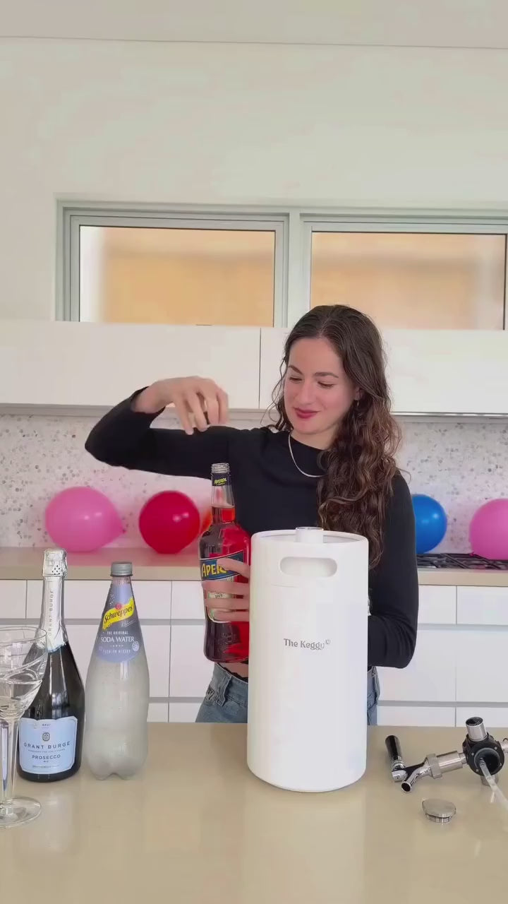 Aperol Spritz alla spina con lo spillatore CasaPiuma