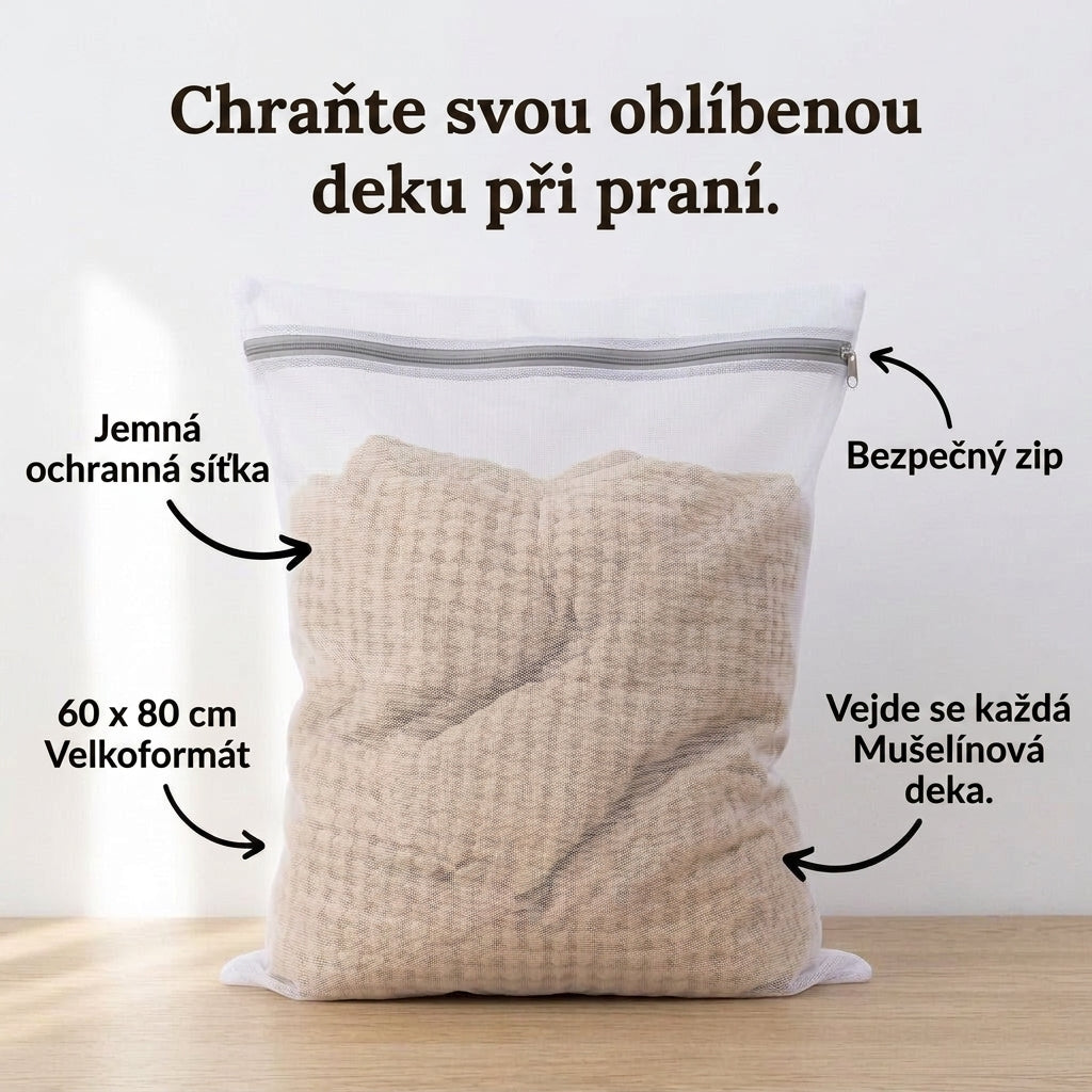 Prací sáček na deku