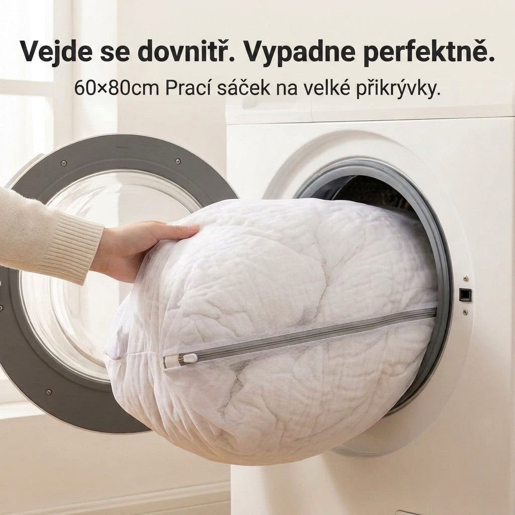Prací sáček na deku