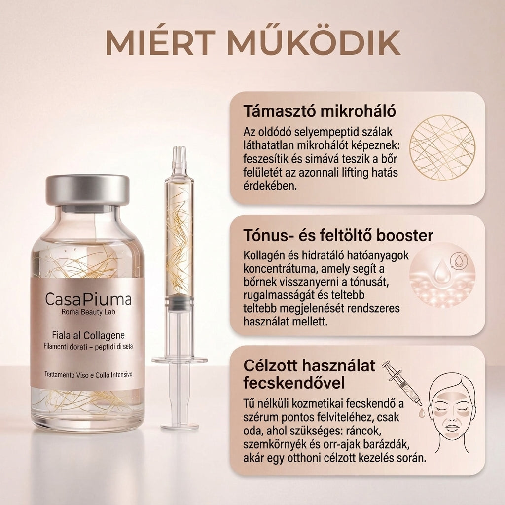 Miért működik – selyempeptid mikroháló