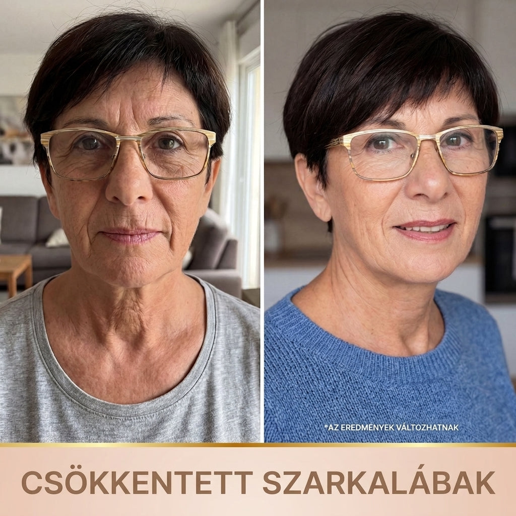 Enyhített szarkalábak – előtte/utána
