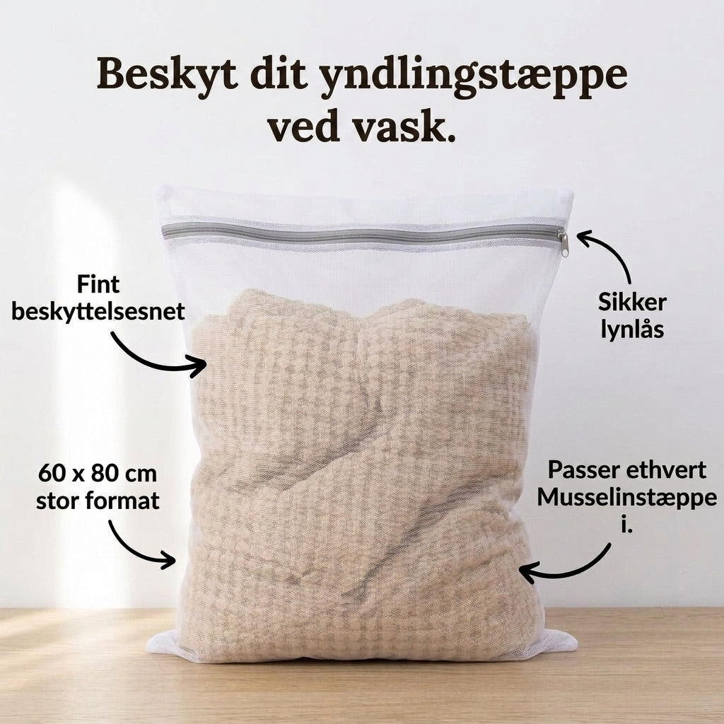 Vaskepose til tæppe